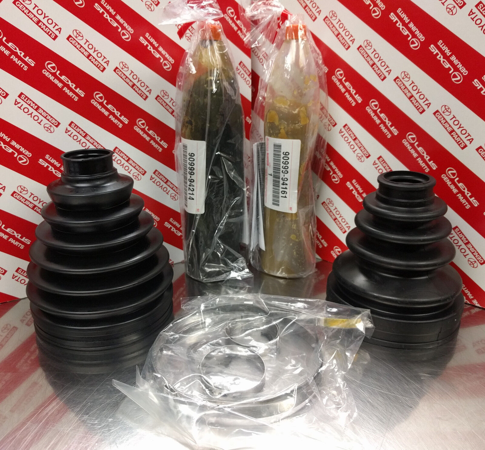 03-14 Toyota Lexus 4Runner GX470 FJ OEM AXLE BOOT KITS QTY x 03-14 Toyota Lexus 4Runner GX470 FJ OEM AXLE BOOT KITS QTY x