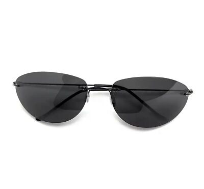 Fashion Cool The Matrix Neo Style Polarized Sunglasses Ultralight Rimless Men