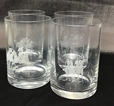 Ralph Lauren Vintage 4 Polo Player Glasses Limited Edition 1978 Imperfect