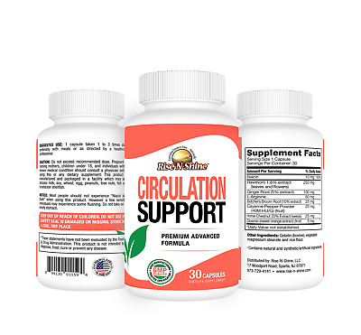 CIRCULATION SUPPORT  - Vein & Blood Flow Support Supplement