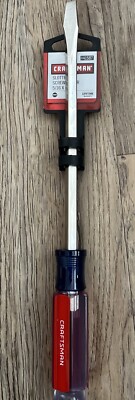 Craftsman Screwdriver # 41587 , 5/16'' x 8 Inch Slotted Flathead New