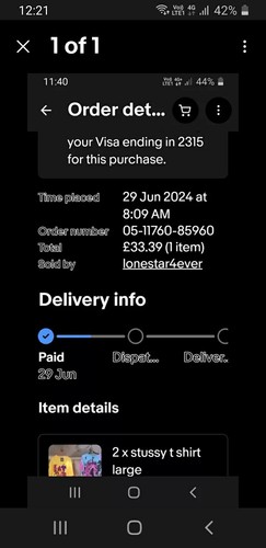 Item photo(s) from verified buyer