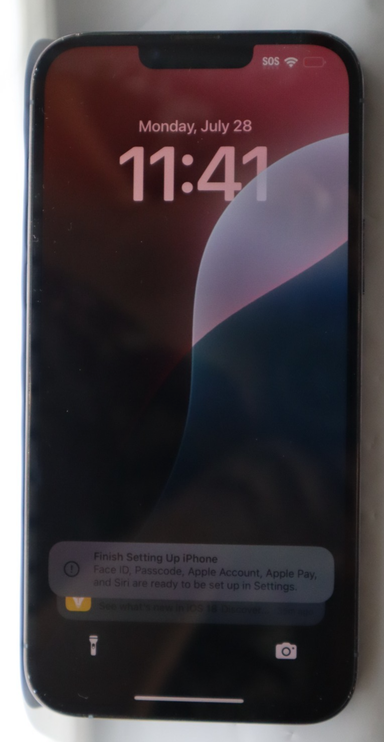 Apple iPhone 13 Pro A2483 128GB Sierra Blue 84% Battery