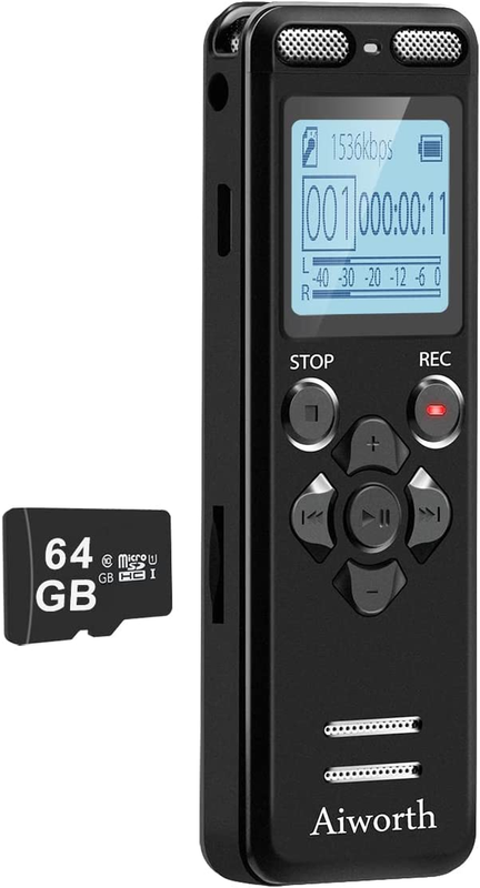 Voice Activated Recorder For Lectures Meetings -  52