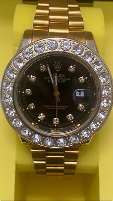 Women's Rolex Oyster Perpetual Datejust Diamond Dial Bezel 31MM Ref 6827 #LW-32