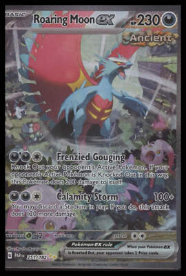 ポケモンカードゲーム moon Pokemon - Roaring Moon ex - Paradox Rift - #251/182 - SIR