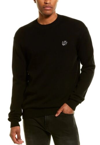 Pre-owned Mcq By Alexander Mcqueen Crewneck Sweater Black Size Xl. $380.