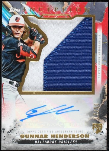 2023 Topps Inception - Gunnar Henderson #IAJP-GH