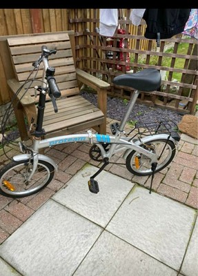 16" Folding Bike - Blue