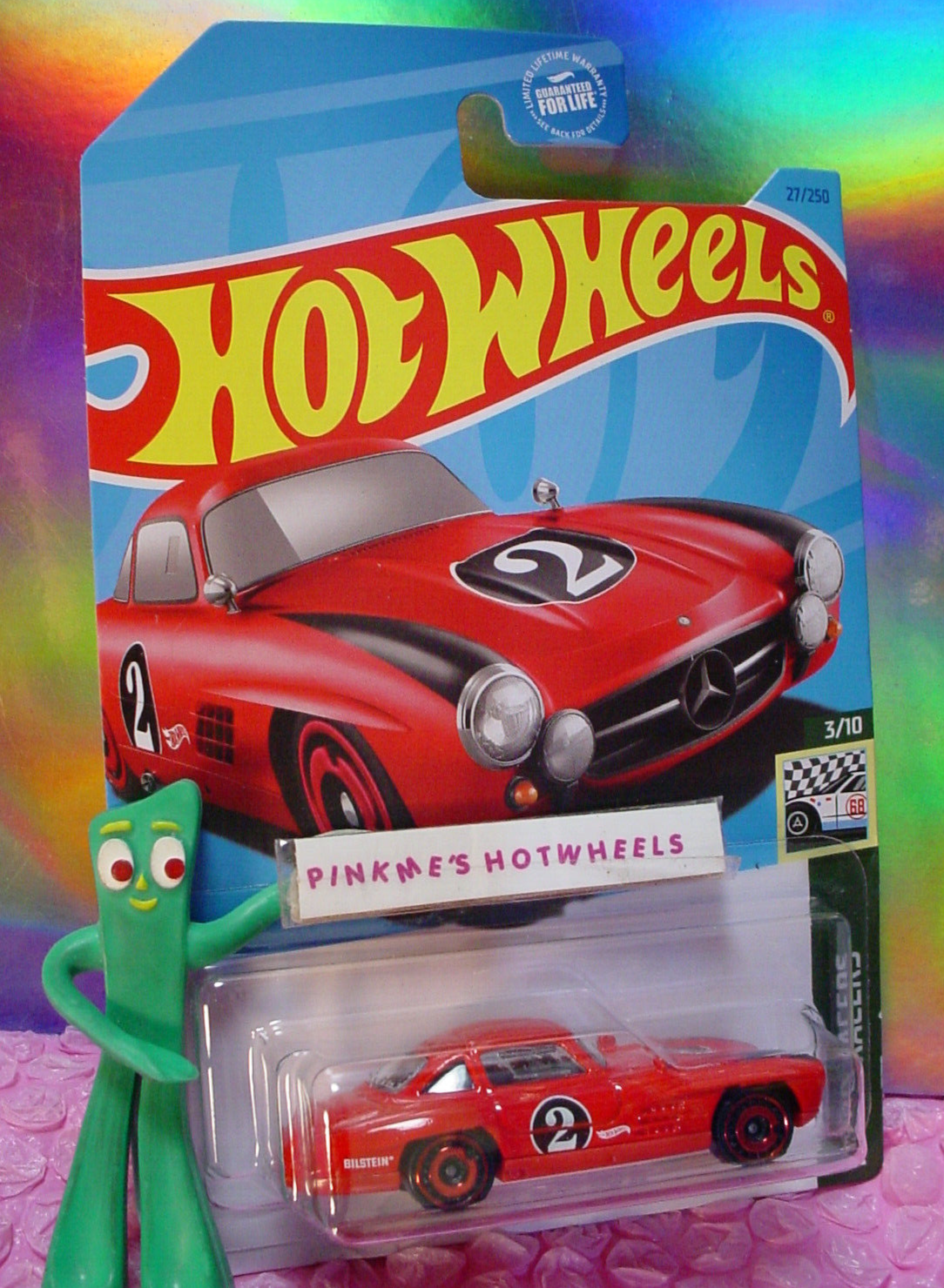 2023 Hot Wheels MERCEDES-BENZ 300 SL #27 red ☆RETRO RACERS 2023 Hot Wheels MERCEDES-BENZ 300 SL #27 red ☆RETRO RACERS
