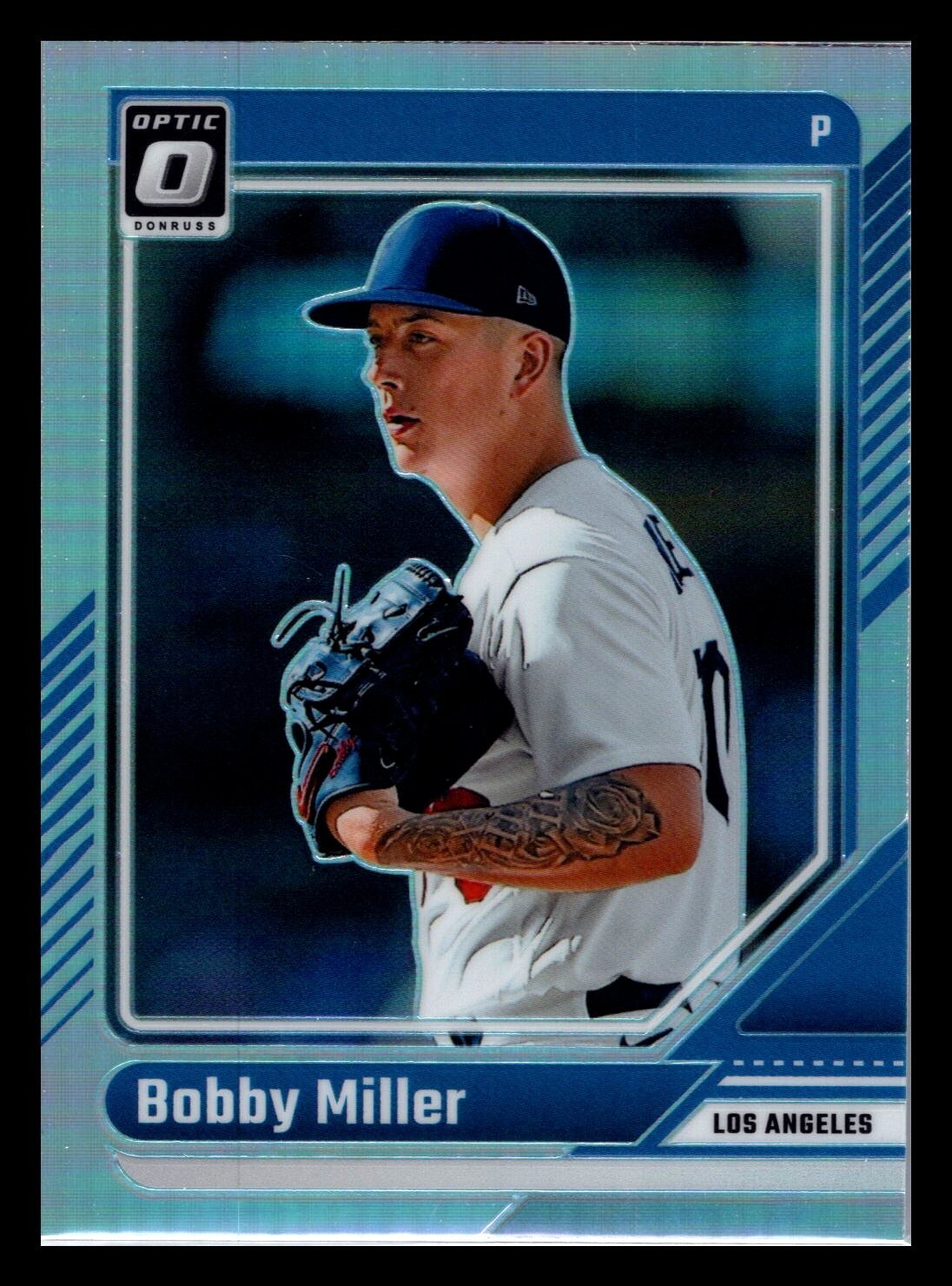 ドジャース　BOBBY MILLER 69 Bobby Miller Los Angeles Dodgers 2024 Panini Donruss