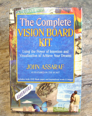 The Complete Vision Board Kit ~2008~ Assaraf Intention Inspiration Achievement