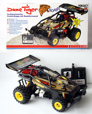 RARE VINTAGE 80'S NIKKO DUNE TIGER 1:16 R/C BUGGY SINGAPORE
