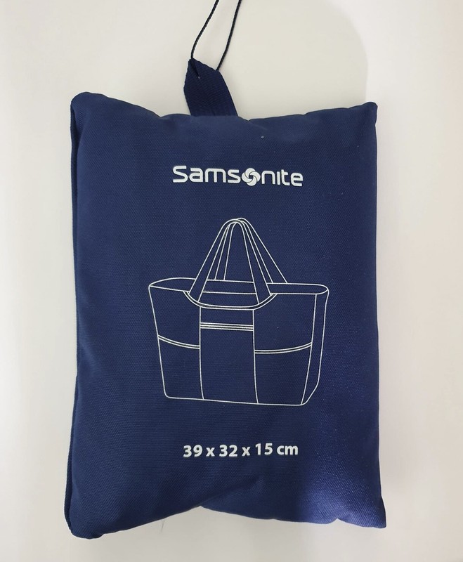 Samsonite Shopping- Tasche Foldable Shopping Bag 39 X 32 X 15 Cm In Blau