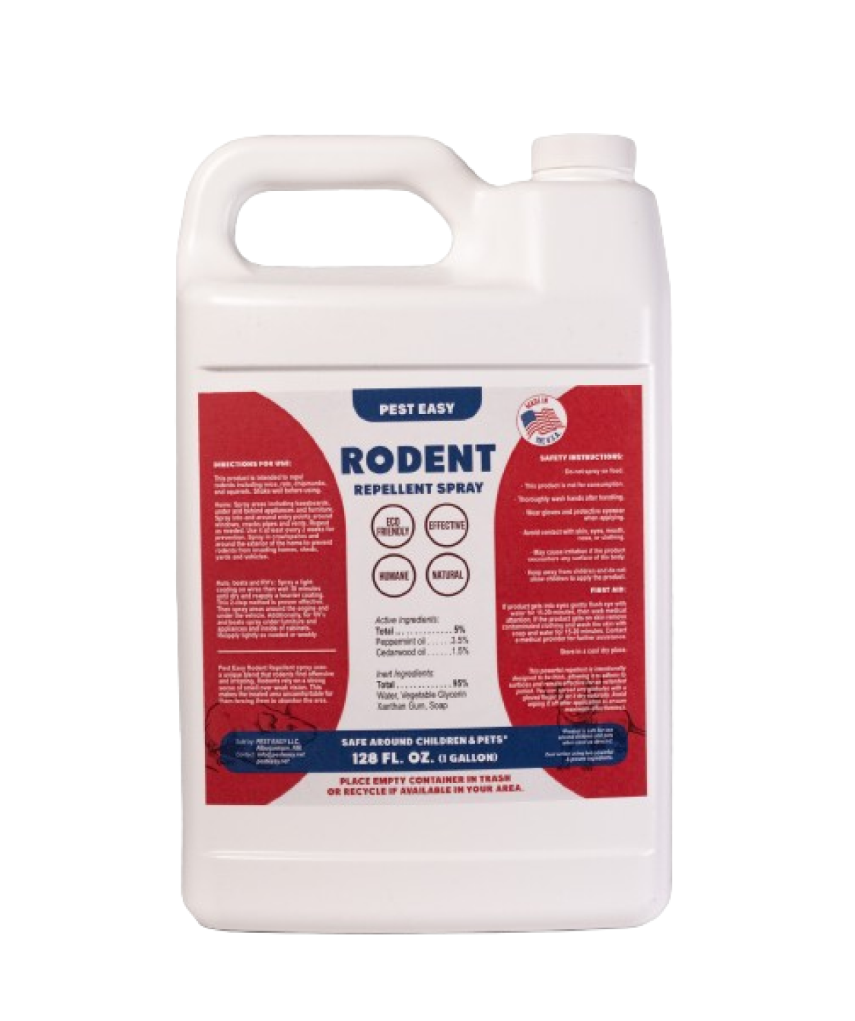 Peppermint Oil Mice, Rodent Spray - Instant results, goes to work immediately.