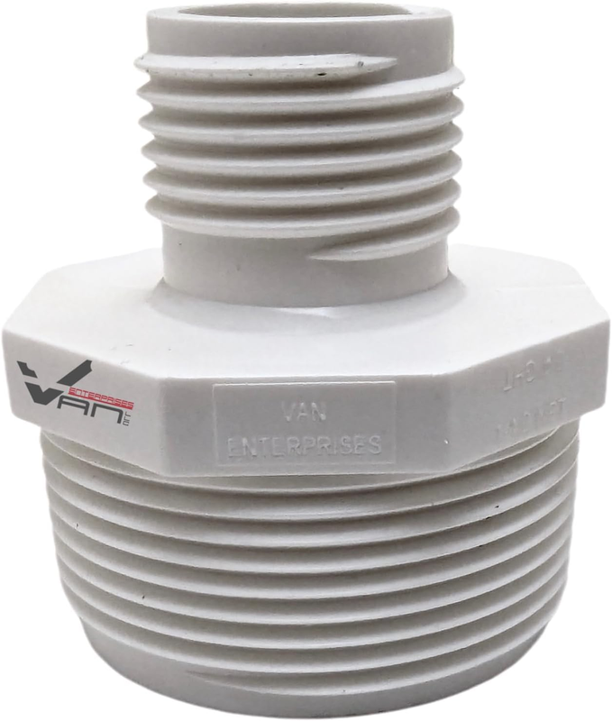 PVC Garden Hose Adapter (Male 1.5