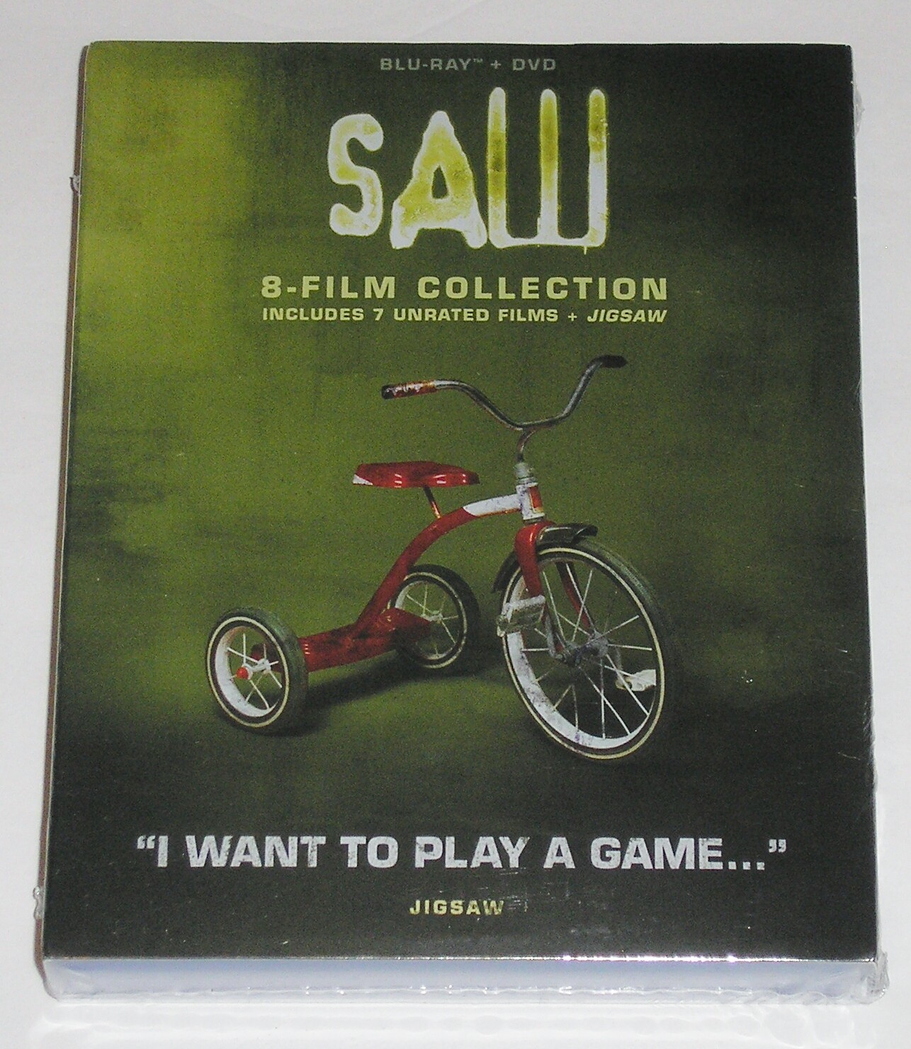 Horror Blu-ray DVD Set - SAW 8-Film Collection NEW Saw 1-6