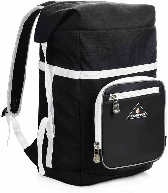 Men Women Backpack Bookbag School Laptop Travel Medium Rucksack Zipper Bag 17"