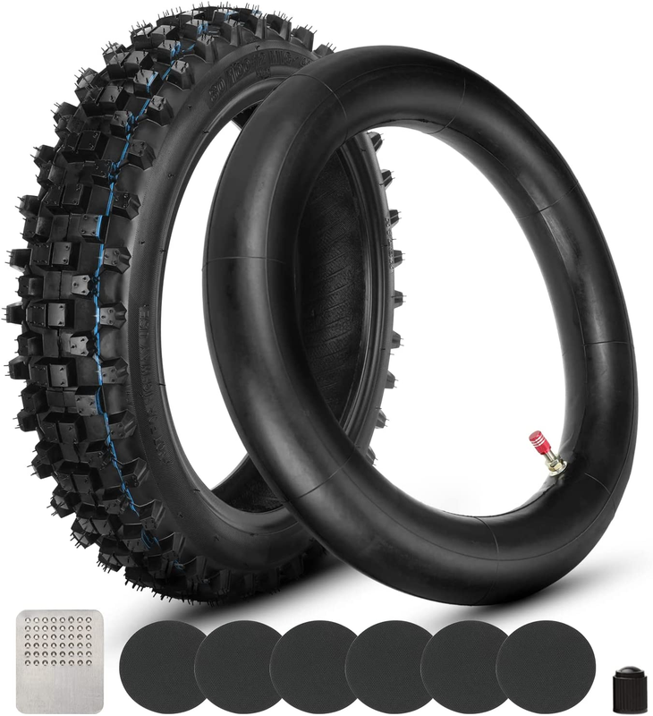 3.00-12 80/100-12 Inch Rear Tire and Inner Tube for SSR 90Cc 110Cc 125Cc PW80 CR