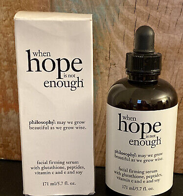 Philosophy WHEN HOPE IS NOT ENOUGH FIRMING FACIAL SERUM 5.7 OZ/ 171ML
