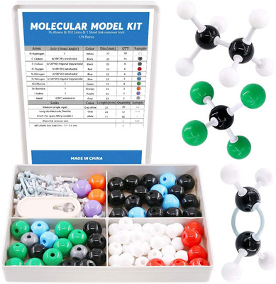 179 Pcs Organic Chemistry Molecular Model Student and Teacher Kit, Chemistry Mol