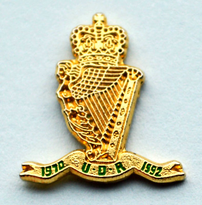 Ulster Defence Regiment Pin Badge UDR 1970-1992 Pin Badge