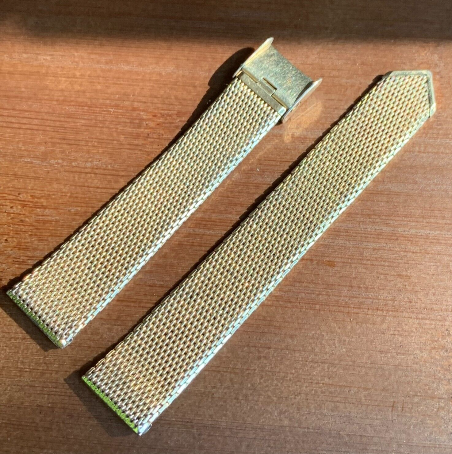 Vintage Speidel 17.5mm Gold Filled Mesh Milanese Bracelet