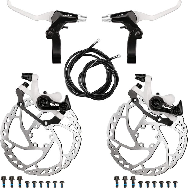Bike Disc Brake Kit, Aluminum Front and Rear Caliper, Full A