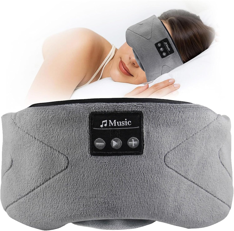 Sleep Mask Headphones Bluetooth with 24 Soothing Sounds & 3D Eye Mask,Sleeping H