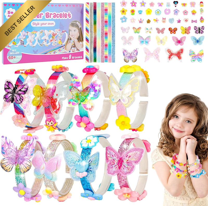 Friendship Bracelet Making Kit - Girls Birthday Present for Ages 5-12 - Art and