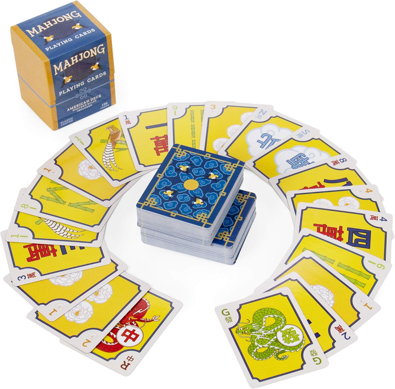 American Mahjong Card Game Classic Chinese Tile Game Playing Card Form 156-Card