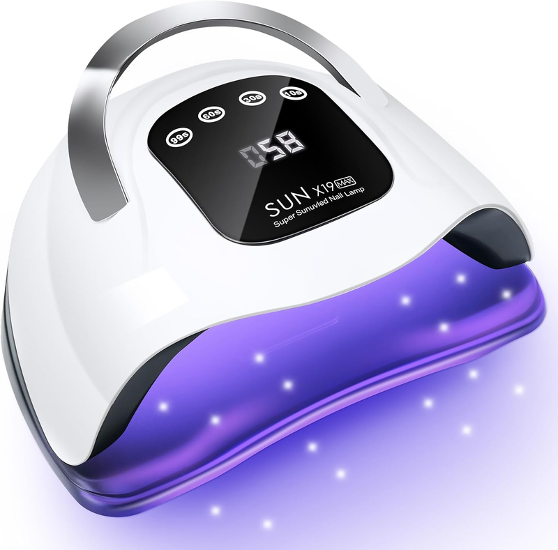 Wisdompark 320W UV LED Nail Lamp, Professional Nail Dryer for Gel Polish