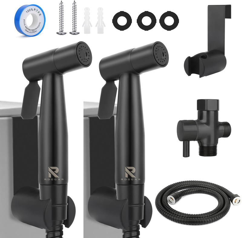 Handheld Bidet Sprayer for Toilet, Adjustable Jet Spray Attachment with Bidet Ho