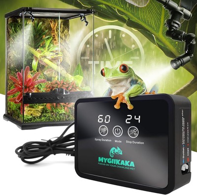 Reptile Smart Mister, Humidifiers Touch Version -Upgrade, Black 