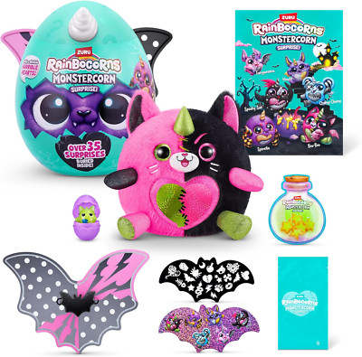 Rainbocorns Monstercorn Series 1 Cat Plush Unboxing 35 Surprises New Toy Gift