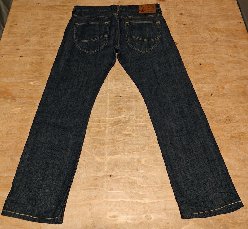 Mens LEE Zed 120th Anniversary Ltd Edition Straight Leg dark blue