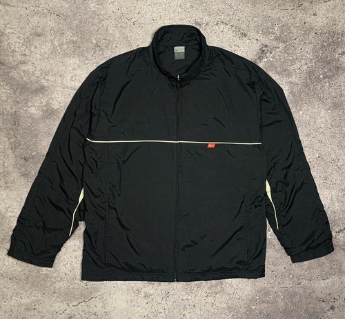 ジャケット・アウター NIKE vintage Woven half zipnylon jacket Nike Jacket Woven Half Zip Hooded Windbreaker Mesh Lined
