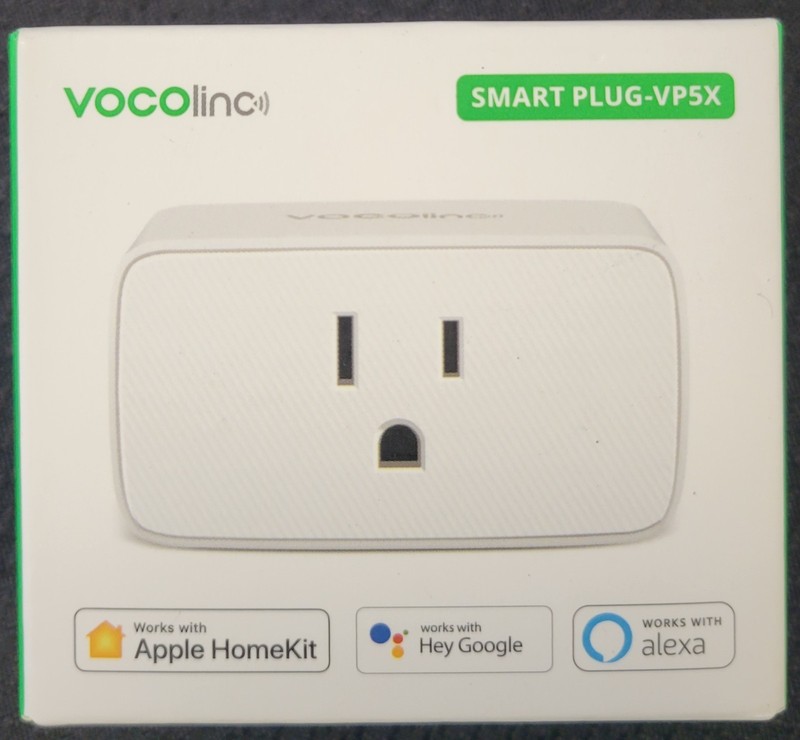 VOCOLINC Smart Plug  VP5X, works w/ Alexa, Google -