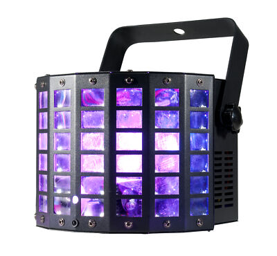 American DJ ADJ MINI DEKKER RGBW LED DMX Multi-Beam Derby/Strobe Effect Light