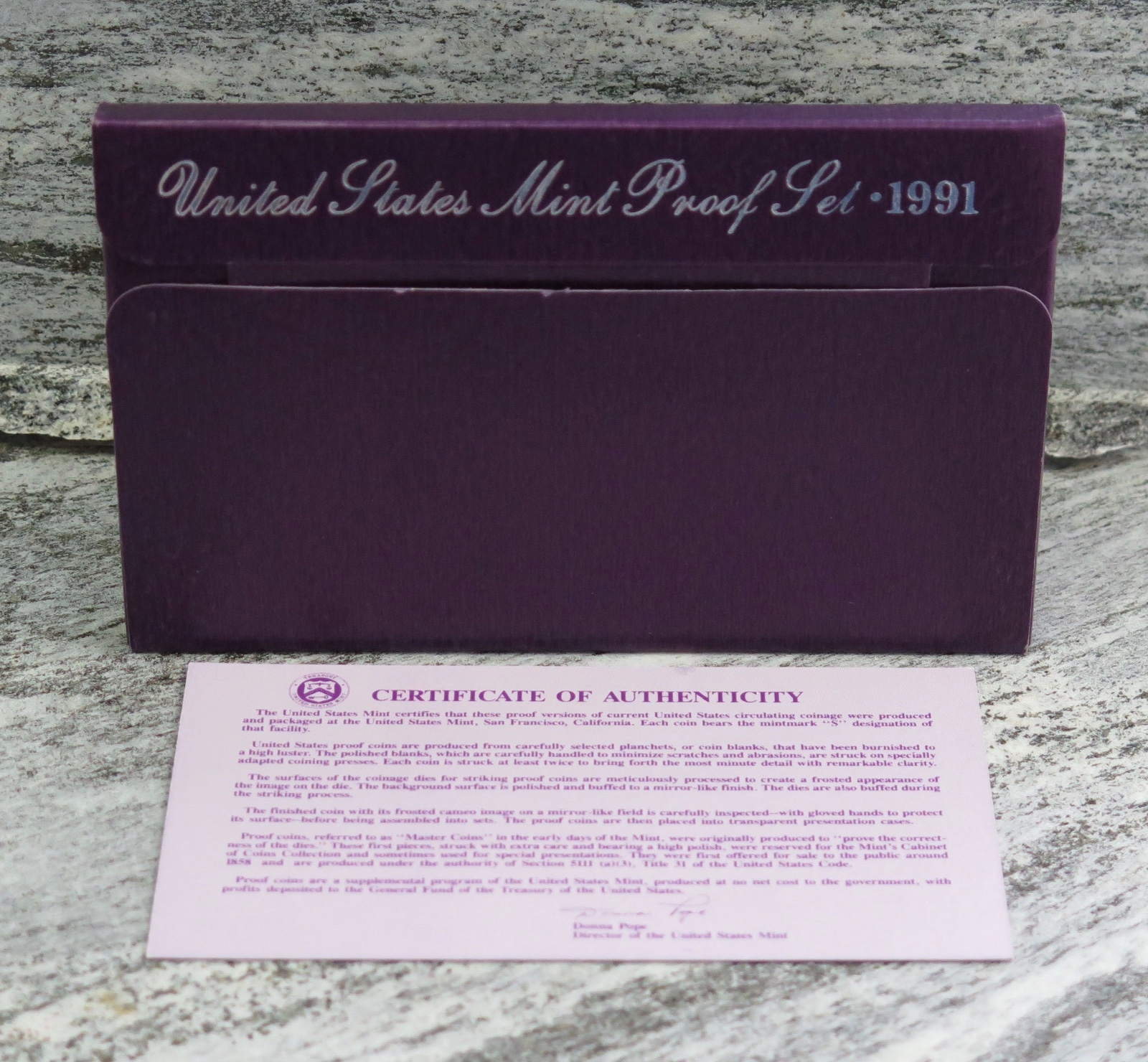 1991 S UNITED STATES US MINT 5 COIN CLAD PROOF SET