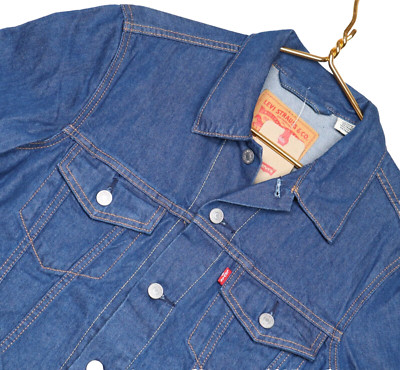 Levi's Demin Trucker Button Up Jacket Size Medium Men's