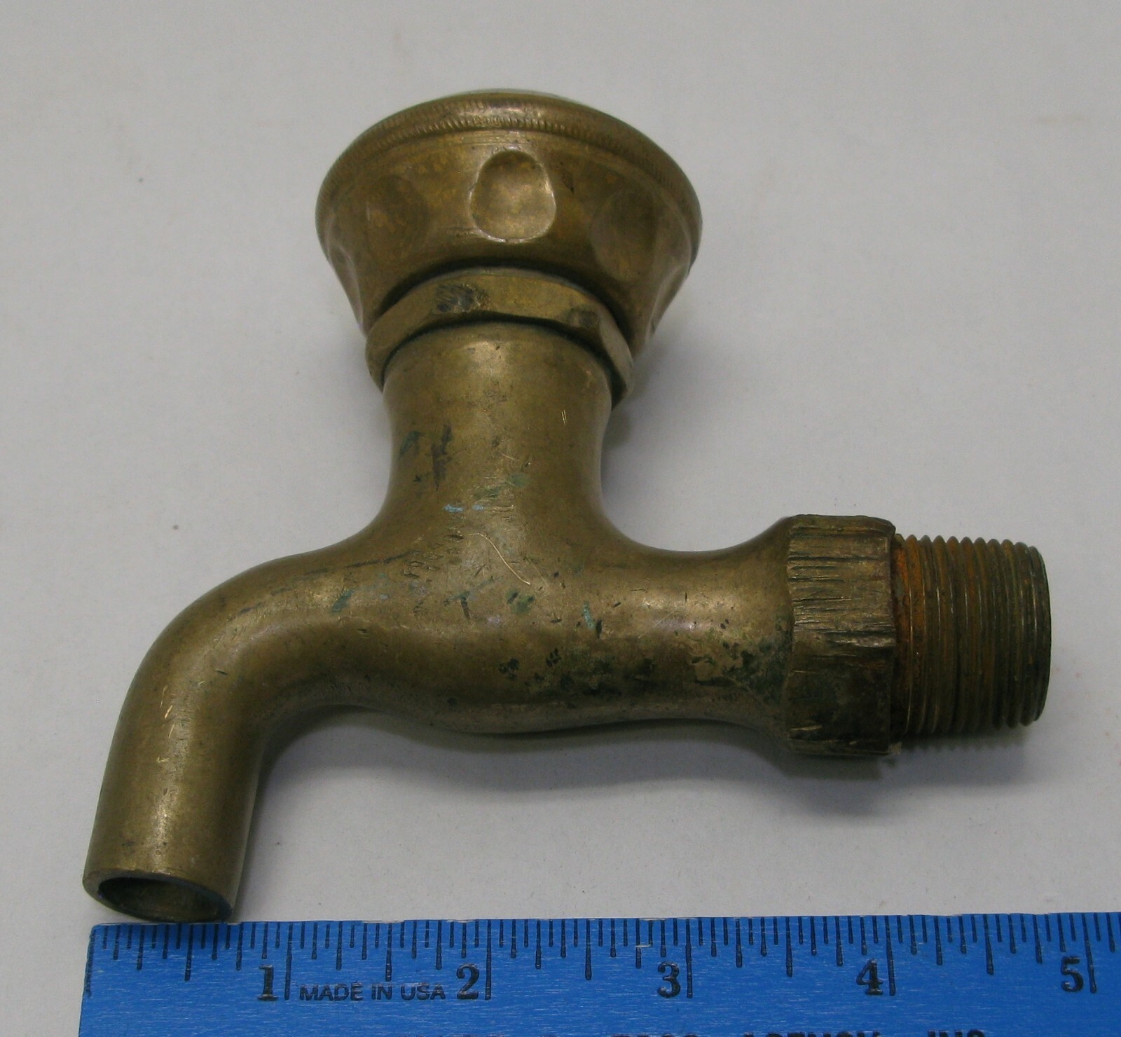 Vintage Solid Brass Faucet The Haydenville Co Unusual Handle