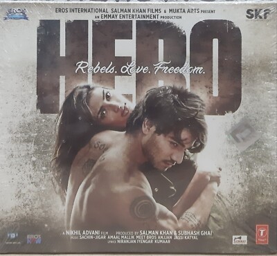Hero - Bollywood Hindi OST Soundtrack CD, Rahat Fateh Ali Khan, Armaan Malik,