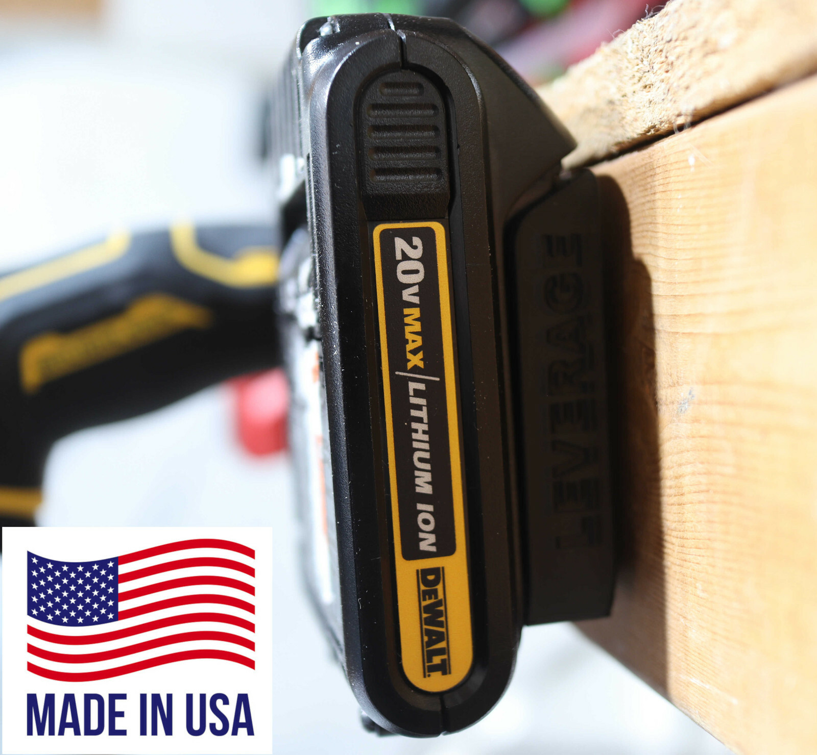 10 / 10 Combo Pack DeWALT 20V 60V Tool & Battery Mounts/Holders - BEST FIT!