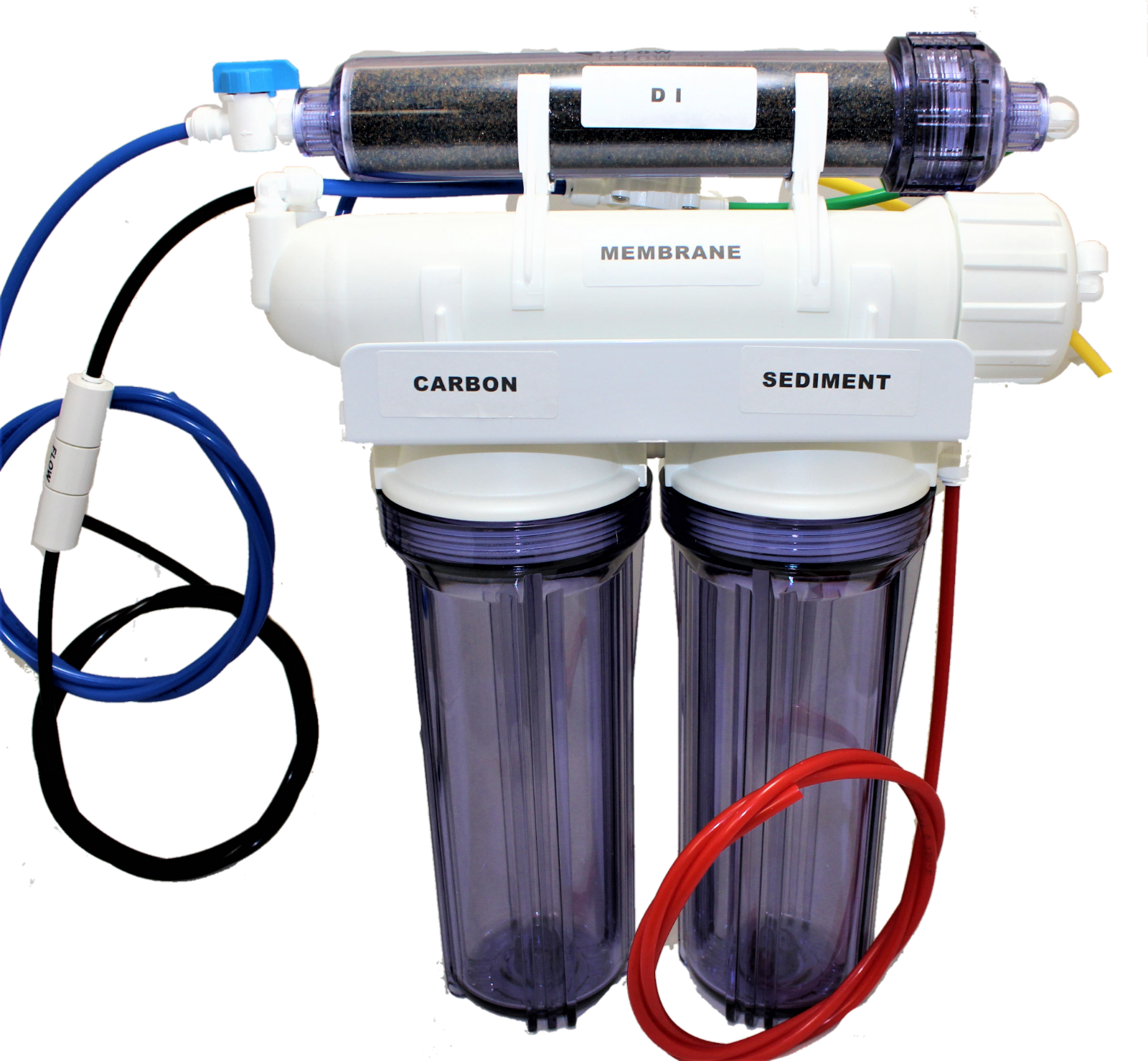 Reverse Osmosis Deionization DI System 4 Stage 80 GPD Aquarium Water Filter Reef eBay