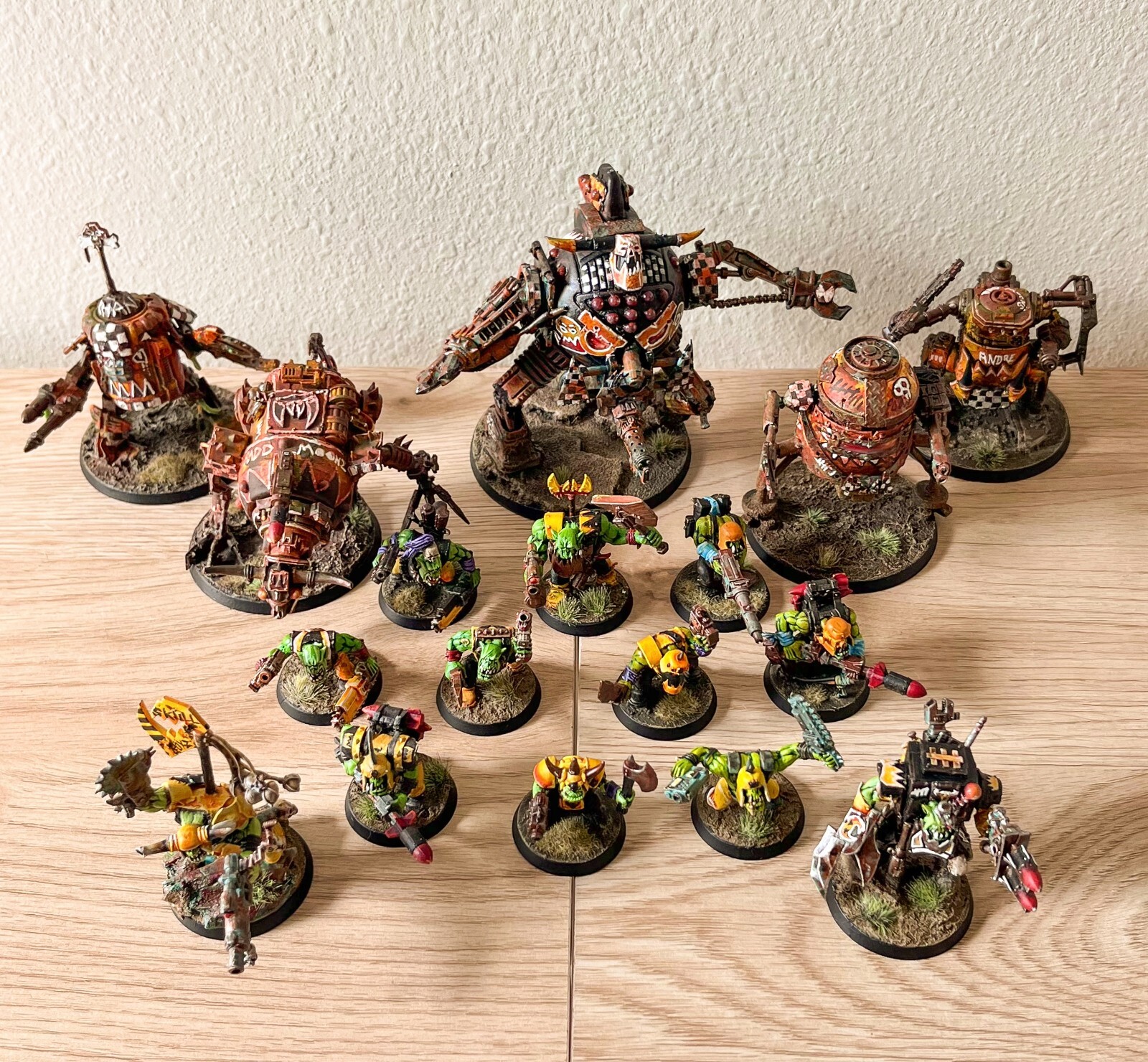 Warhammer 40k Xenos - Painted Orks Bad Moons Army - BoxedUp