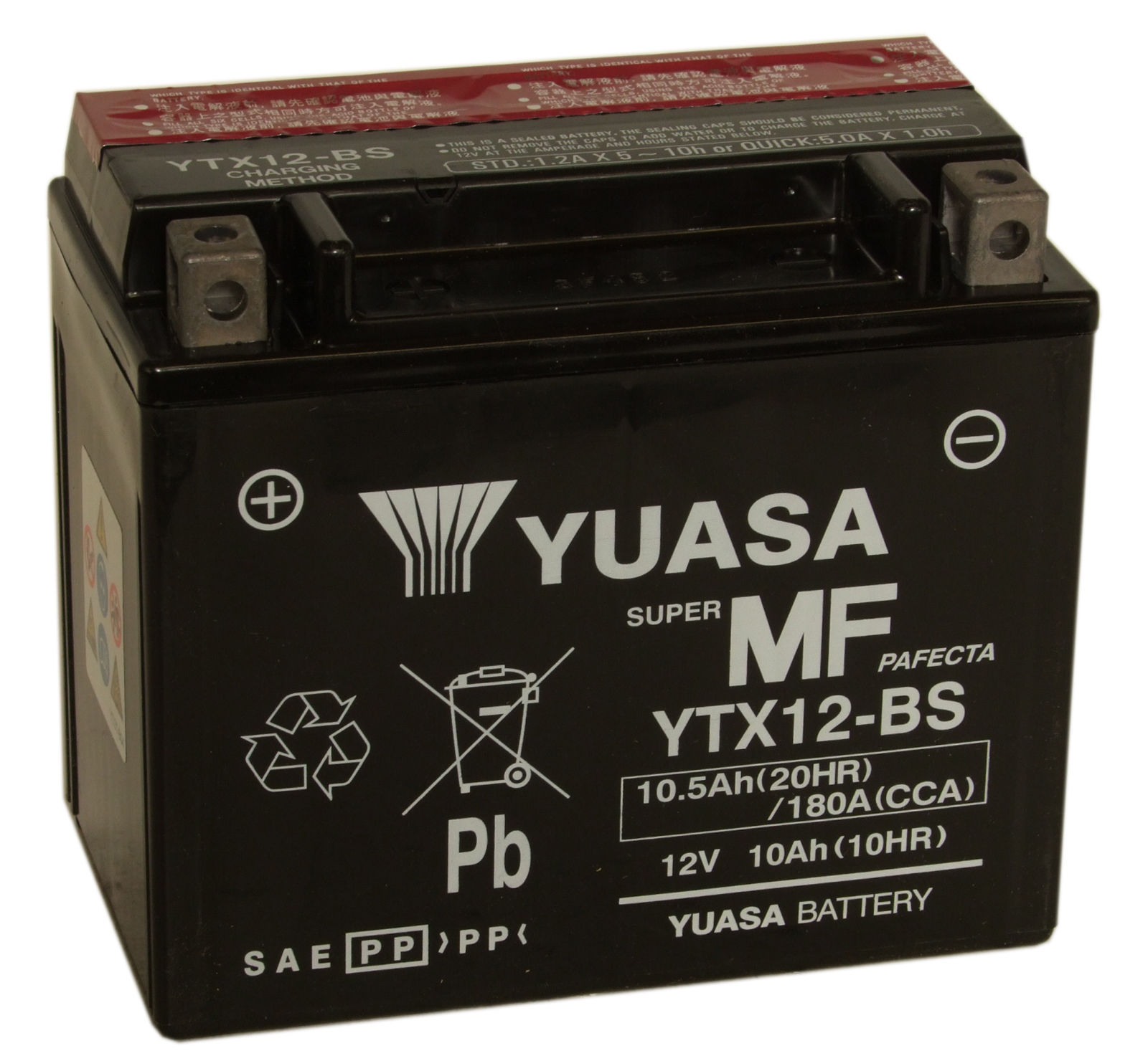 Yuasa Motorcycle & Scooter Batteries