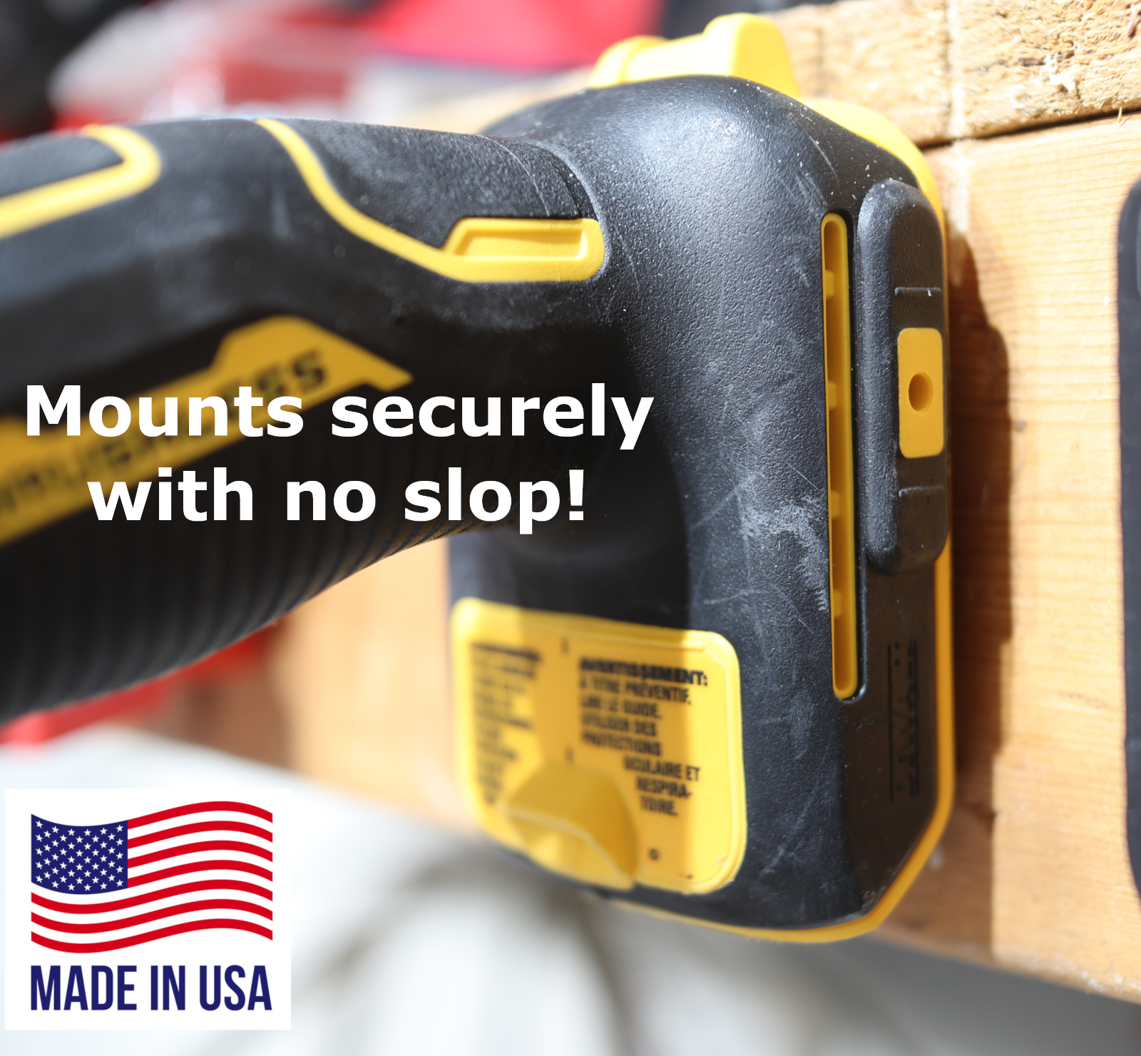 10 / 10 Combo Pack DeWALT 20V 60V Tool & Battery Mounts/Holders - BEST FIT!