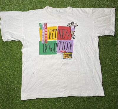 Vintage Richard Simmons Payless Shoe Source Shirt