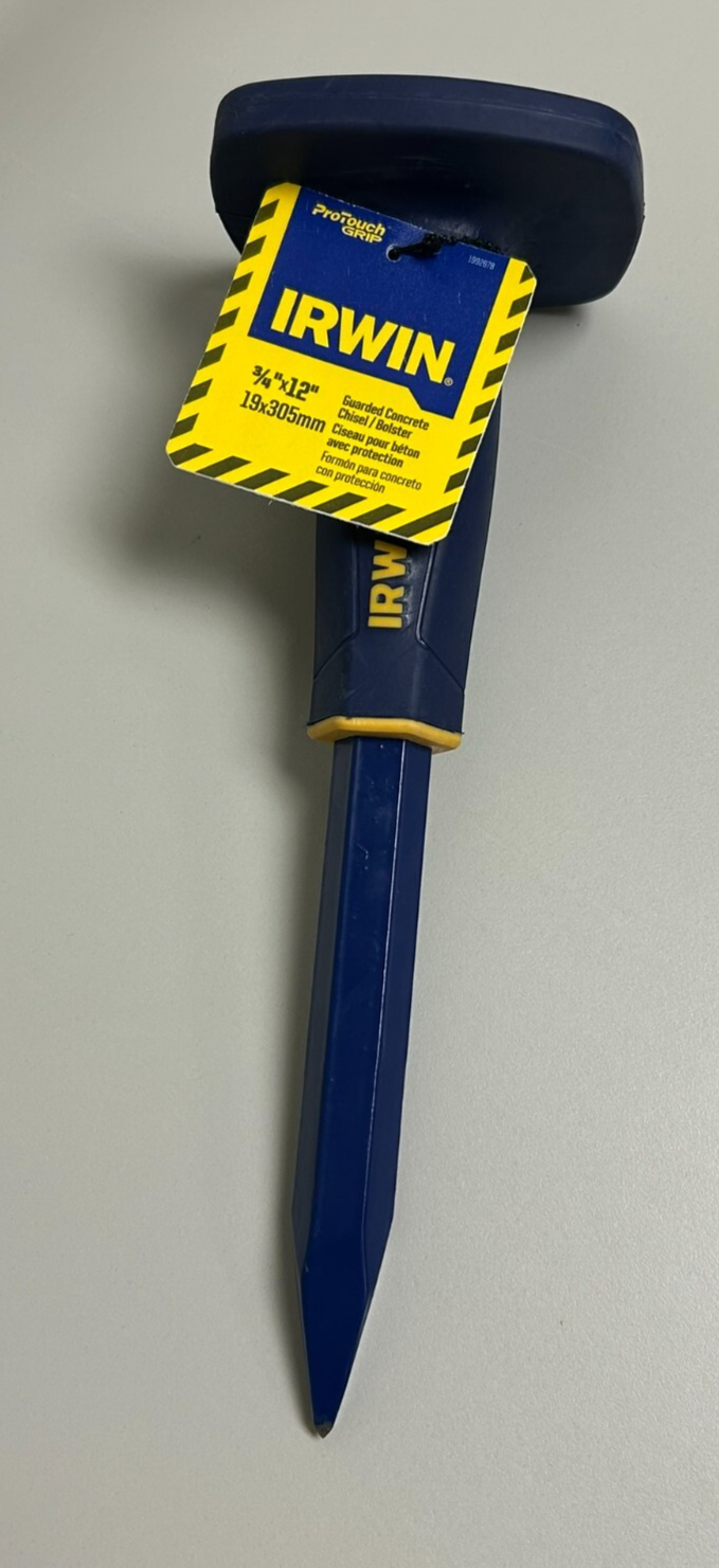 Irwin Guarded Concrete Chisel 3/4